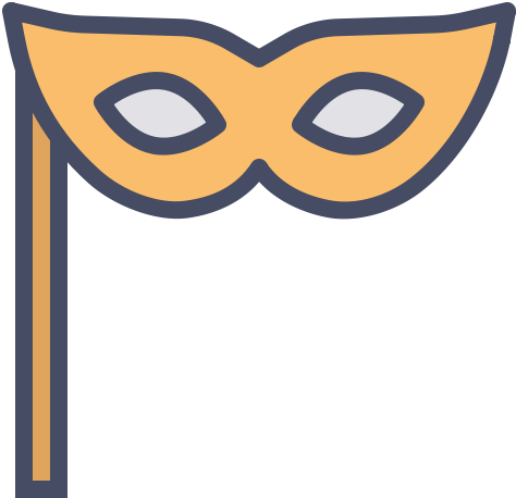 Image Stock Theatre Tragedy Entertainment Education - Topeng Pesta Clip Art (512x512)