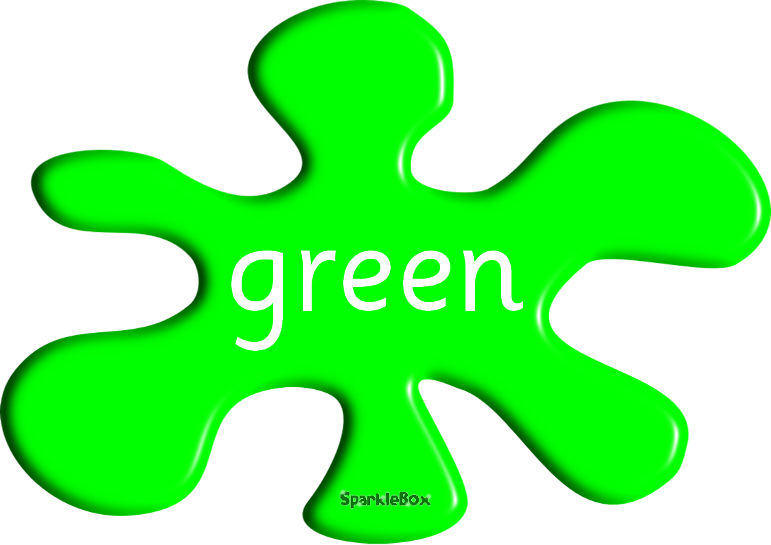 Splash Colours Learningenglish Esl Free Teacher Clip - Green Colour Splash Clipart (1123x794)