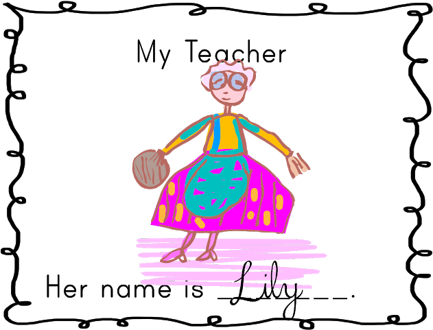 Draw The Worksheet Esl - Gingerbread House Writing Prompt (640x487)