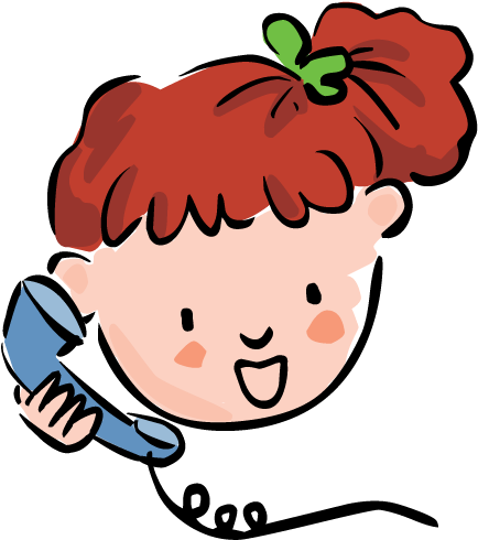 Esl Learning Communities, - Talk On The Phone Cartoon (438x498)