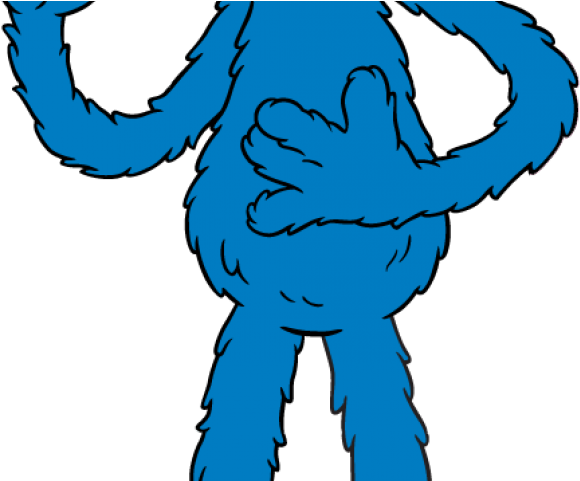 Sesame Street Clipart Transparent - Sesame Street Cartoon Grover (640x480)