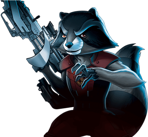 Rocket Raccoon Clipart Animated - Rocket Raccoon (640x480)