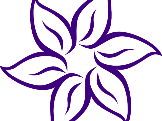Purple Rose Clipart Toon - You Are Loved: Letters From Strangers Who Love You (640x480)