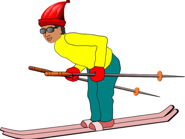 Ski Clipart Ice - Ski Clipart Ice (640x480)
