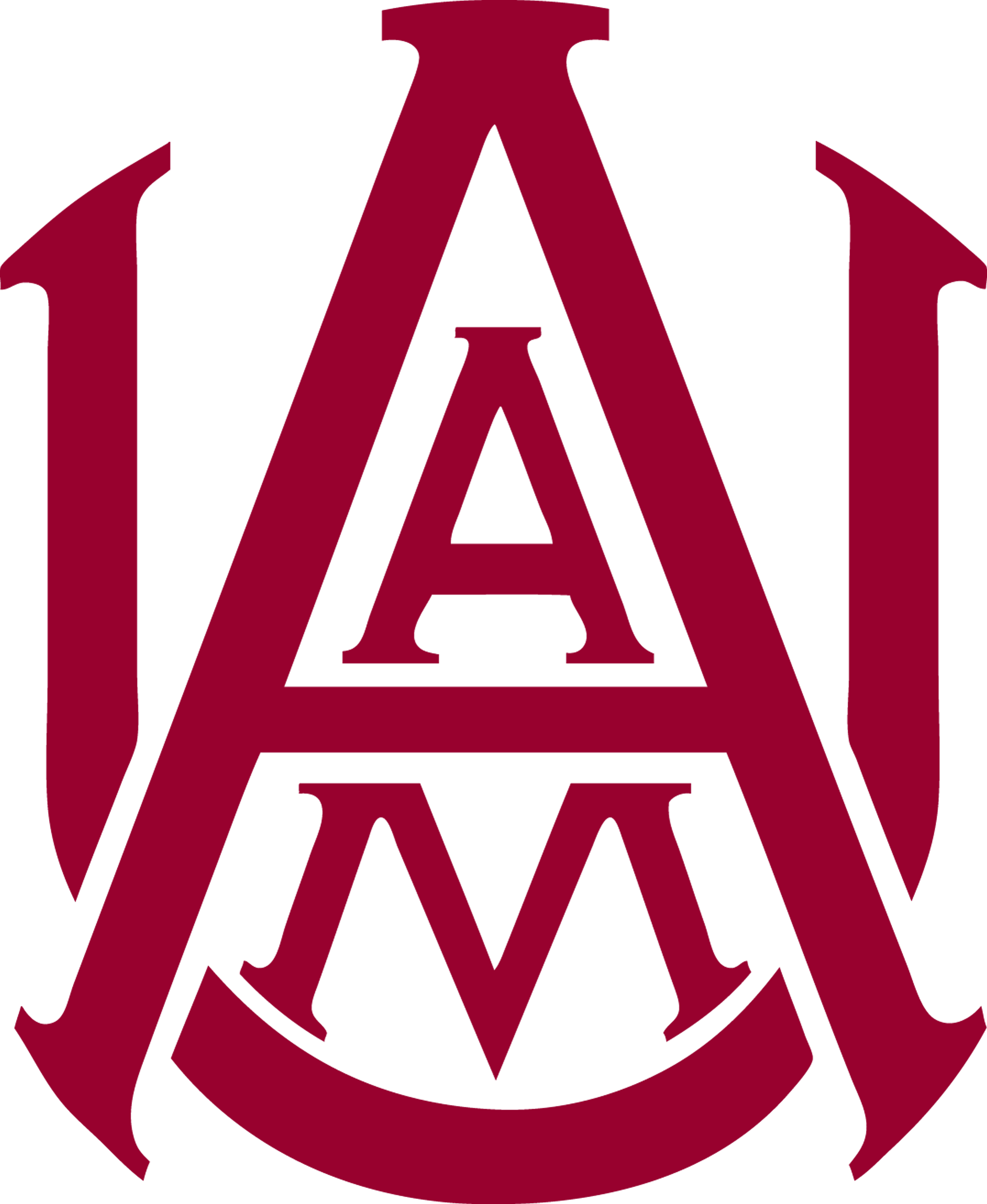 Clip Art Freeuse Library Football Techflourish Collections - Alabama Am (2154x2628)