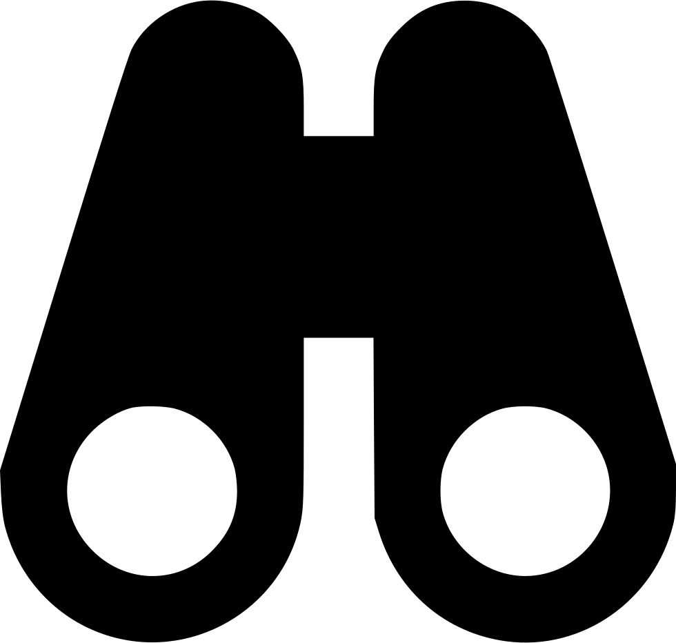 Binoculars Comments - Binoculars Icon Svg (980x932)