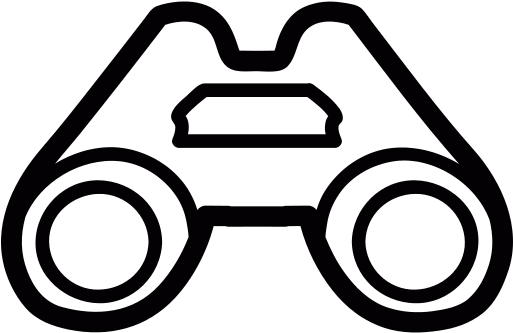 Binoculars Png File - Imagenes De Binoculares Para Dibujar (512x512)