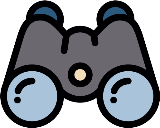 Binoculars Sight Png File - Scalable Vector Graphics (512x512)