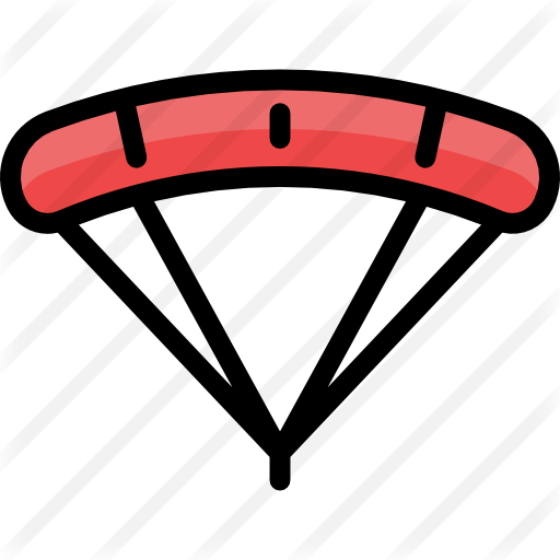 Clip Art Clipart Parachuting Parachute Clip Art - Symbol (512x512)