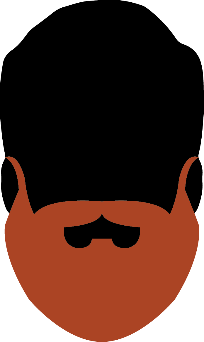Capybara Drawing Face - Beard (696x1164)