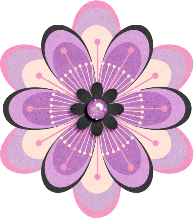 ‿✿⁀flᎧᏇers‿✿⁀ Flower Clipart, Scrapbooking Flowers, - Flower (658x735)