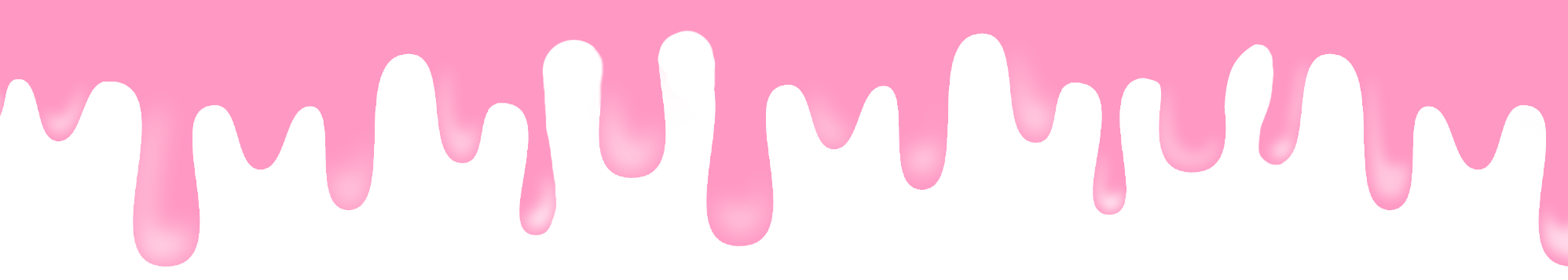 Ice Cream Drip Png (1996x357)