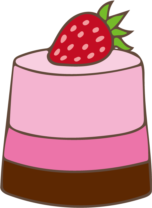 Desserts Clipart Mousse Cake - Strawberry (842x842)