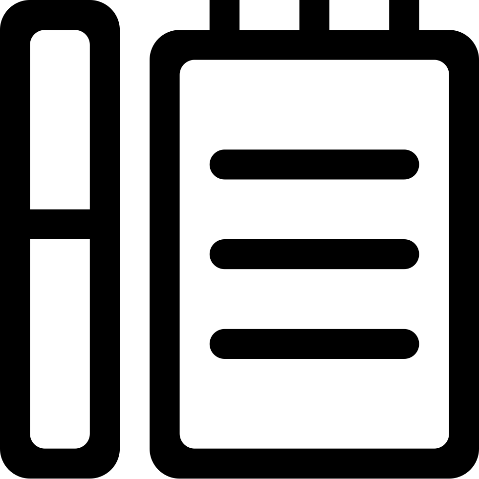 Notebook And A Pen Comments - Notebook And A Pen Comments (980x981)