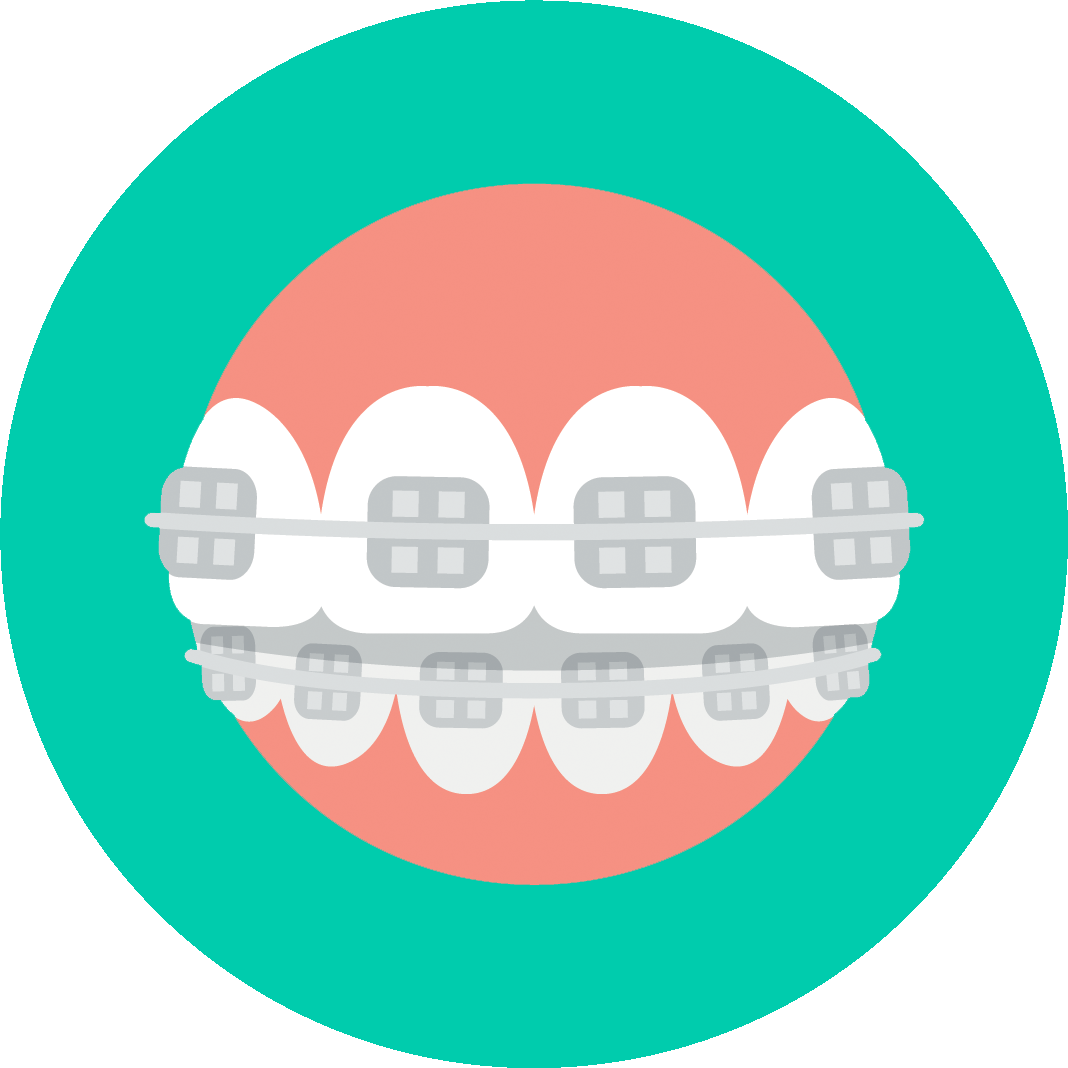 Dental Dentistry Orthodontics Implant - Dental Braces (1068x1068)