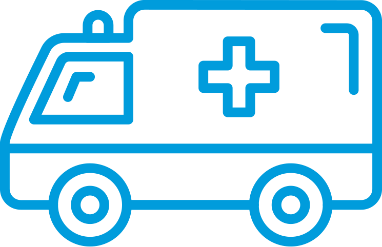 Pre-approved Treatments And Services Include - Ambulance Icon (745x482)