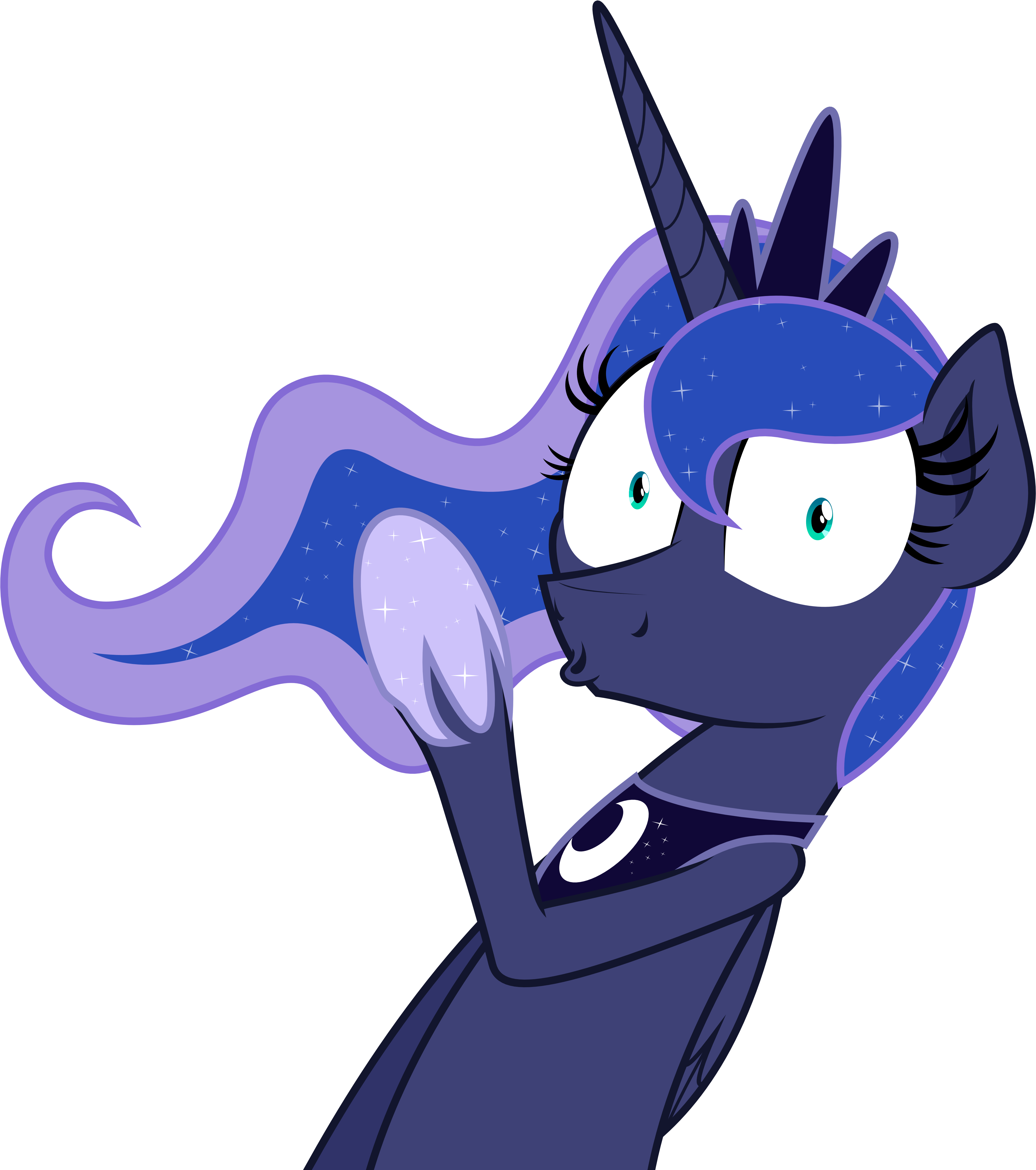 Report Rss Secretive Luna - Princess Luna (4486x5000)