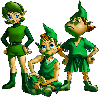 Kokiri Are A Child-like, Secretive Race Native To Kokiri - Legend Of Zelda Ocarina Of Time 3d Saria (350x350)