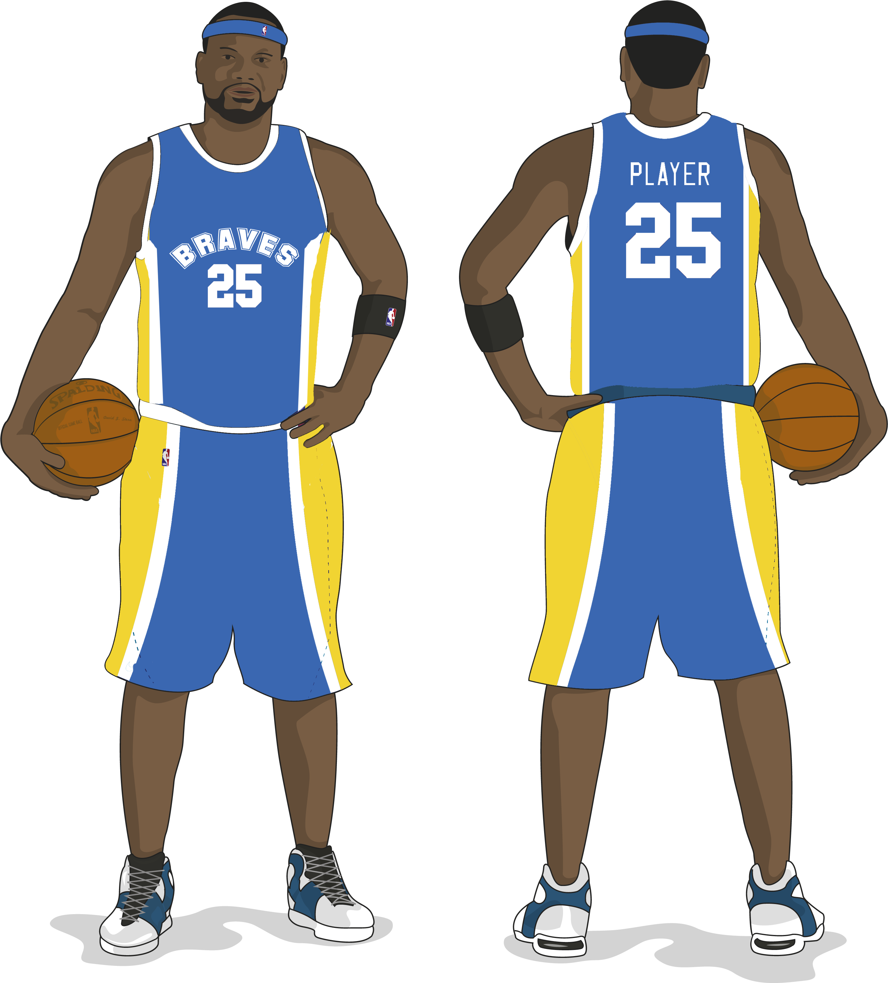 Free Basketball Jersey Template, Download Free Clip - Basketball Player Jersey Template (3403x3282)