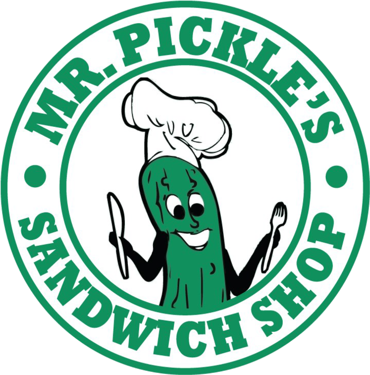 Pickle's Sandwich Shop Delivery - Mr Pickles Sandwich Logo (800x800)