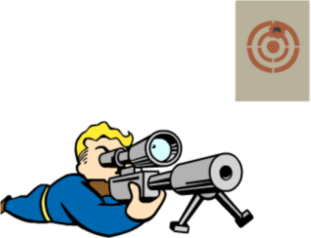 Shooter Clipart Sniper - Fallout 4 Sniper Perk (640x480)