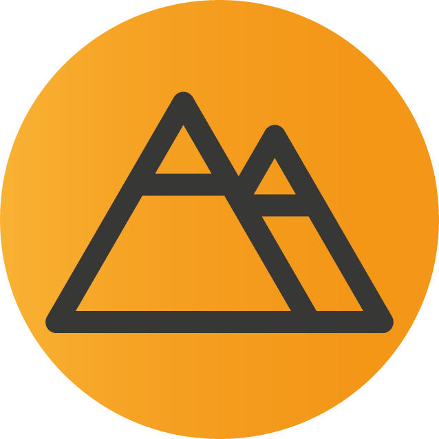 Experience Skiing In Beautiful Surroundings - Black And White Snow Mountain Clipart (638x638)