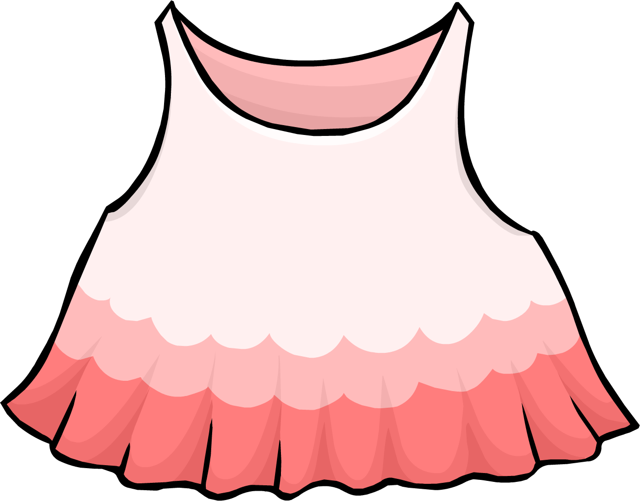 Pink Dress Png Graphic Black And White Download - Pink Dress Png Graphic Black And White Download (1303x1021)