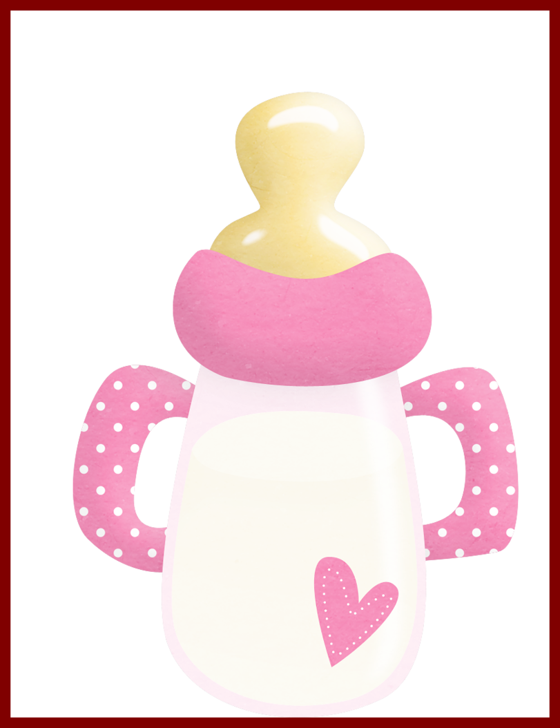 Incredible Prettythingsforyou Boho Chic Pics For Clothes - Baby Shower Pink Baby Bottle (811x1054)