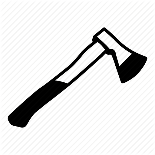Ax Vector Wood Axe Png Transparent Library - Axe (512x512)