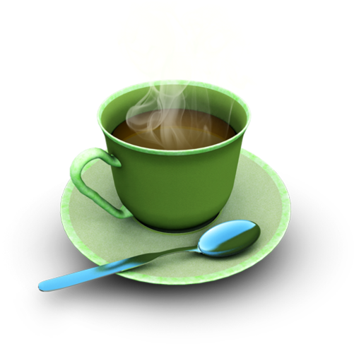 Gifs Y Fondos Pazenlatormenta - Green Coffee Icon (500x500)