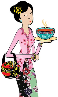 More Information - Baba Nyonya Food Clipart (356x437)
