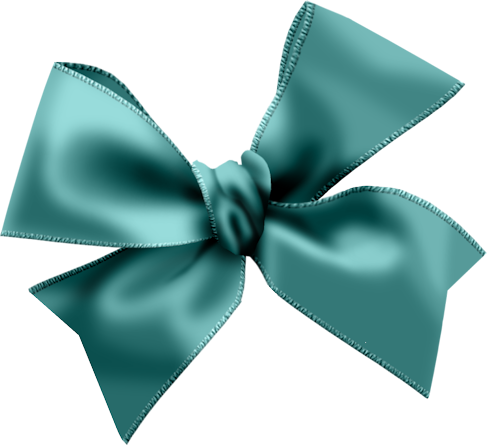 Fm Charming Element 2 - Ribbon Sky Blue (487x446)