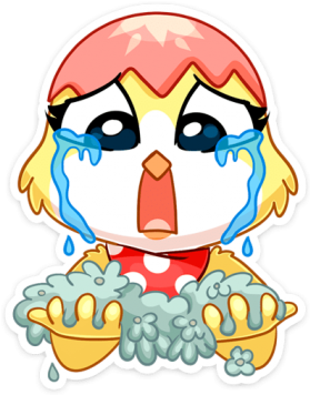 Скорбь Affliction Dolor Dolour Grief Rue Sorrow - Sticker (360x360)