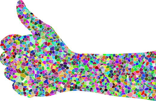 Thumb Signal Hand Computer Icons Arm - Thumbs Up Arm Clipart (523x340)