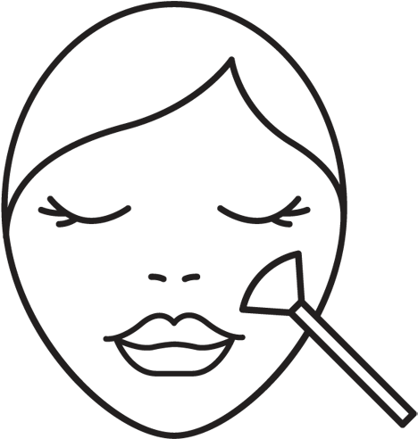 Mask Arlo Blak I Help To Draw - Facial Mask Png (500x500)
