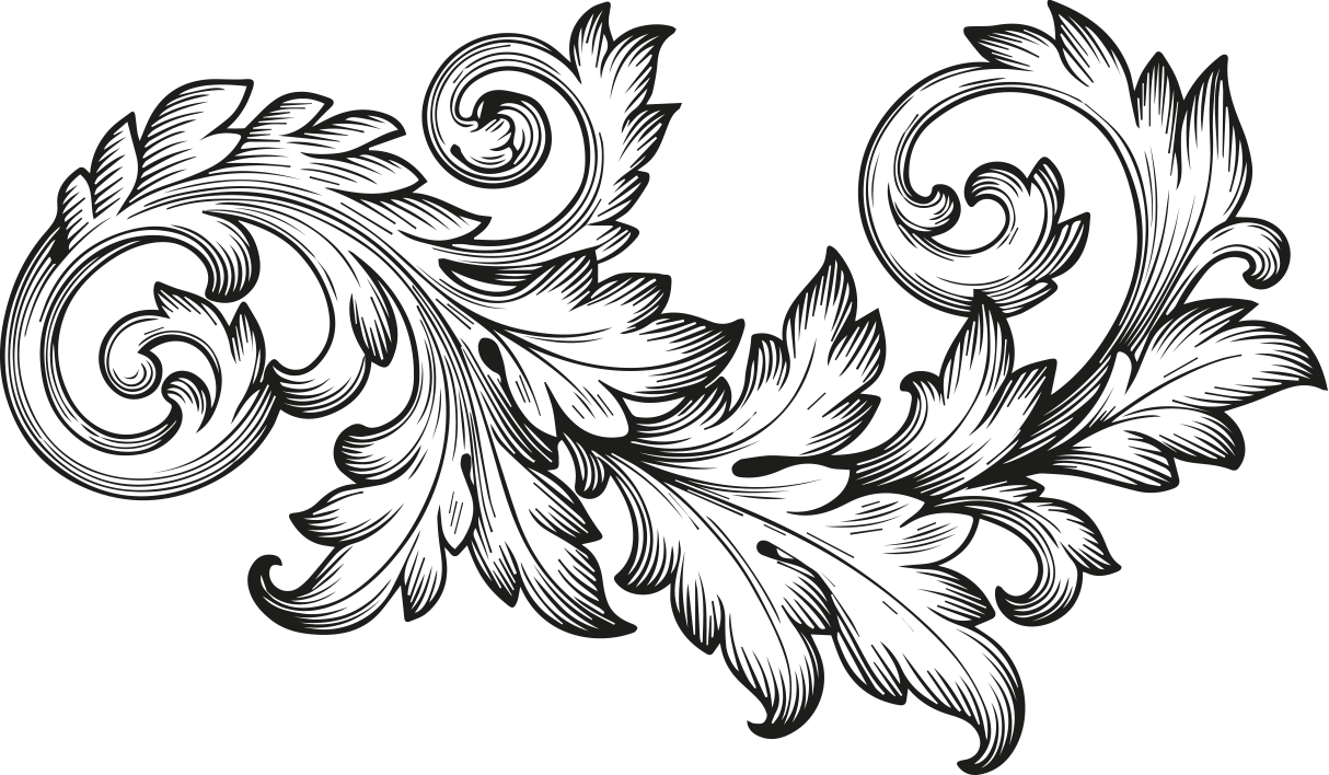 Filter Sonnets - Baroque Ornament Png (1214x708)