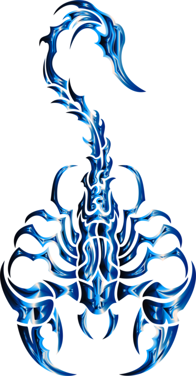 Scorpion Arachnid Tribe Animal - Tribal Scorpion Design (392x750)
