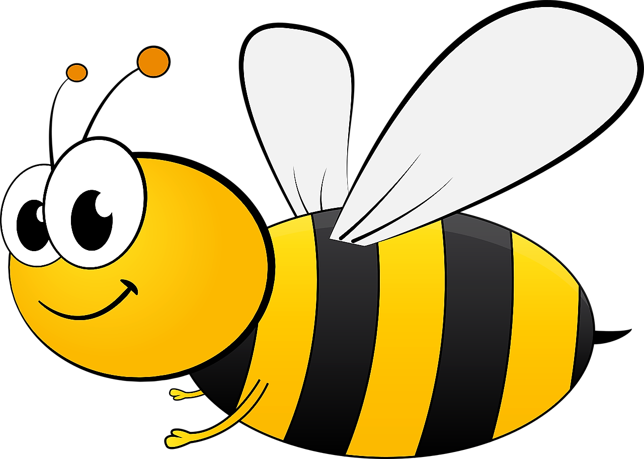 Clip Freeuse Library Page Clip Art Me Bee Sting - Cartoon Images Of A Bee (1280x912)