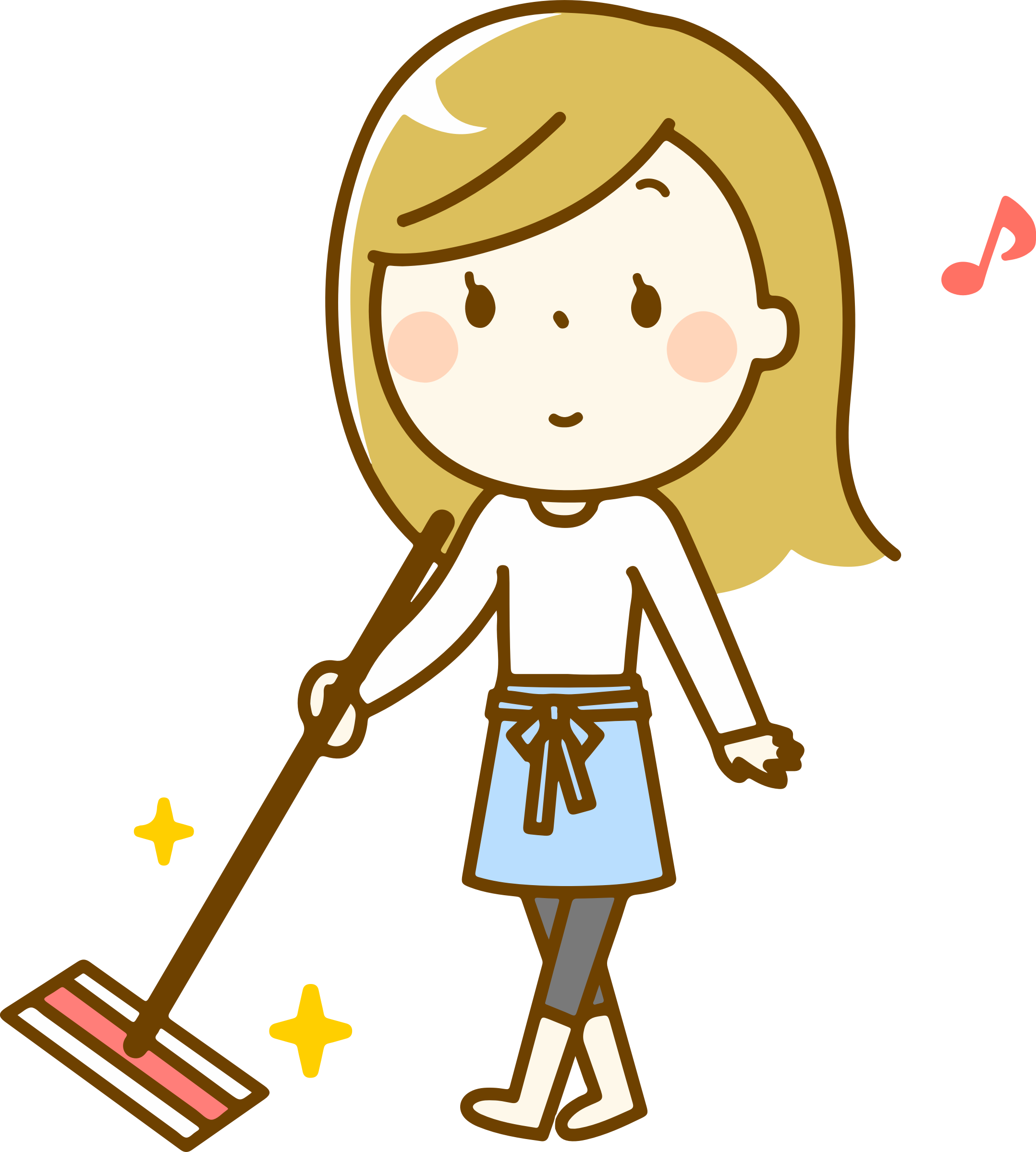 Big Image - Japanese Girl Smile Clipart (2157x2400)