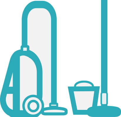 Vaccum And Mop - Mop (412x396)