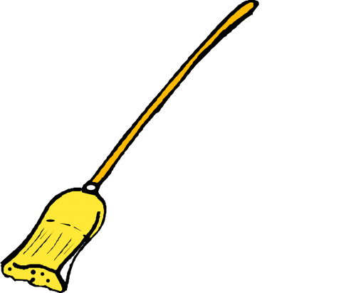 Broom Clip Art (500x412)