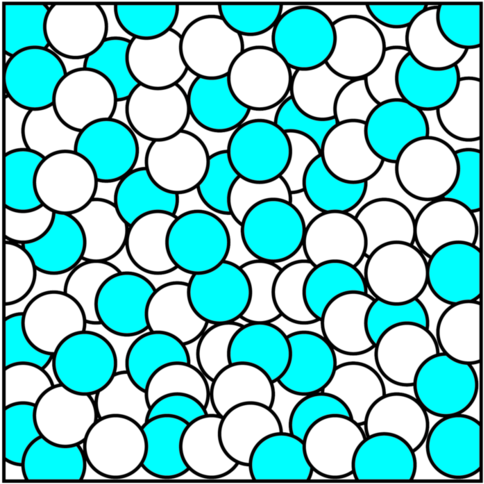 Particle Clipart Mixture - Particles In Solid Sugar (499x500)