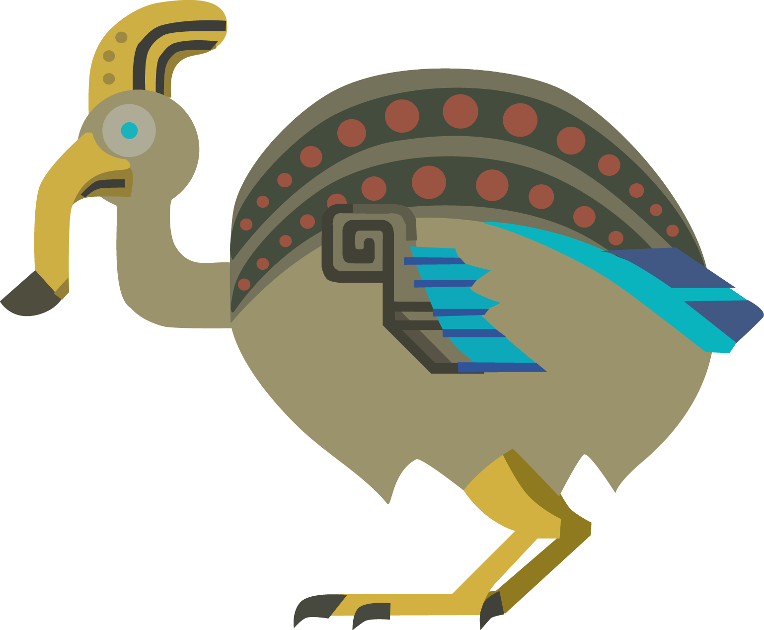 Hunter Clipart Bird Hunter - Gargwa Monster Hunter Stories (1538x1268)