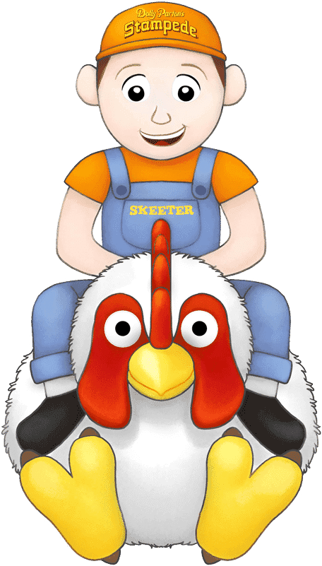 Skeeter And Nugget At Dolly Parton's Stampede - Dolly Parton's Stampede (456x801)