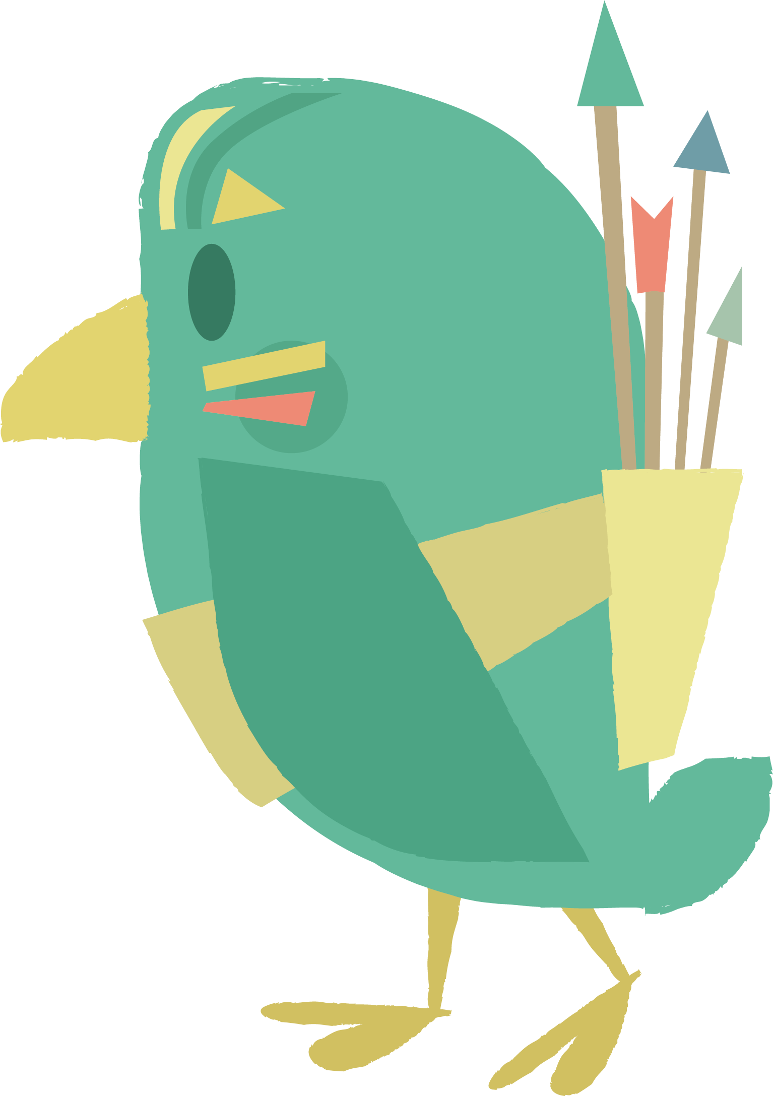 Duck Clip Art Vector - Duck (1534x2175)