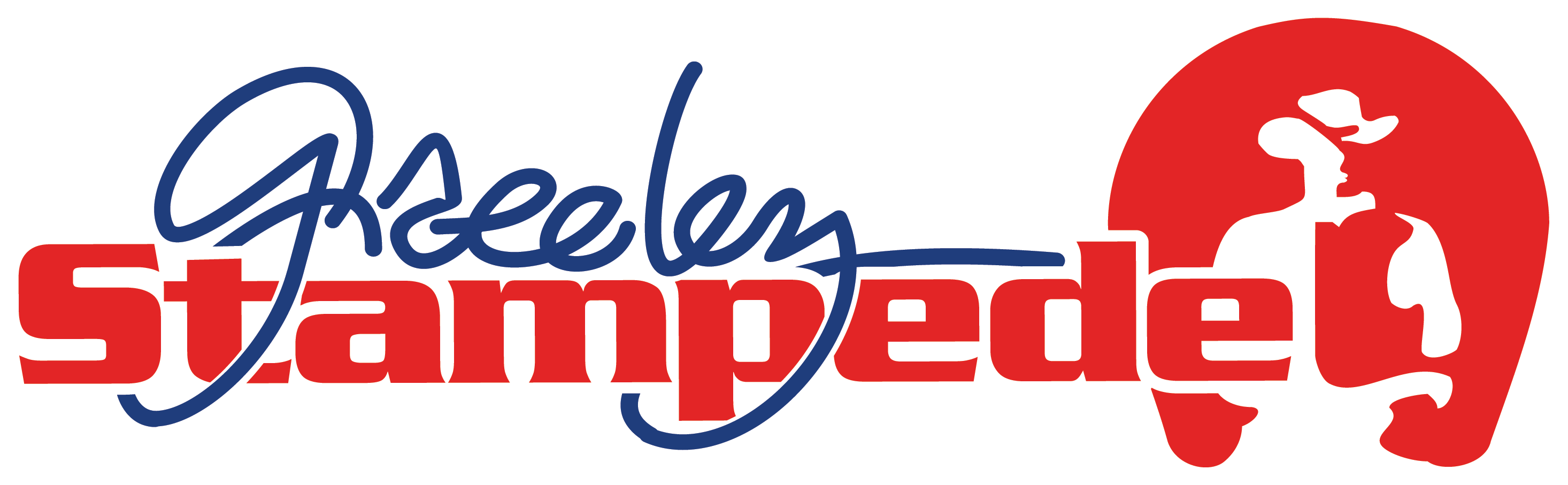 The Greeley Stampede - Greeley Stampede Logo (2932x907)