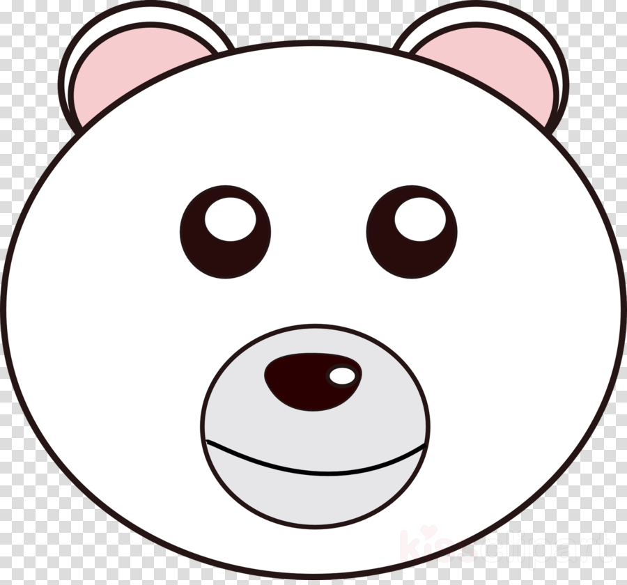 Smile Clipart Giant Panda Clip Art - Cartoon Clipart Clock (900x840)