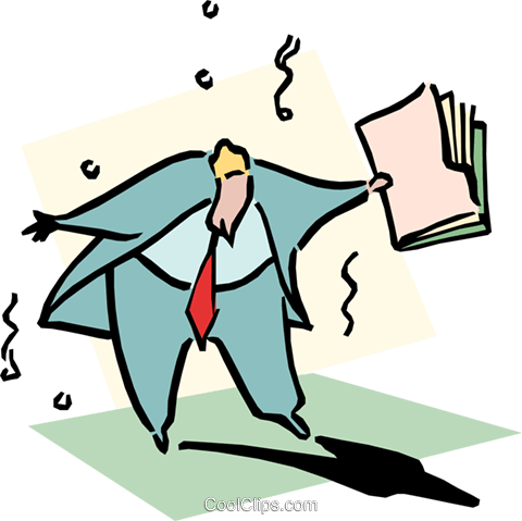 Taking A Bow Royalty Free Vector Clip Art Illustration - Illustration (480x479)