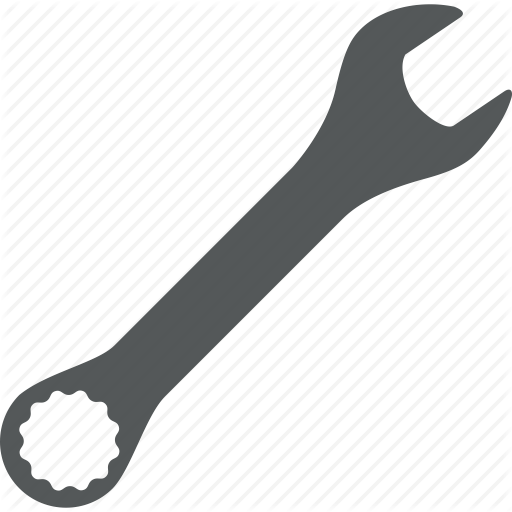 Wrench Clipart - Vector Spanner Png (512x512)
