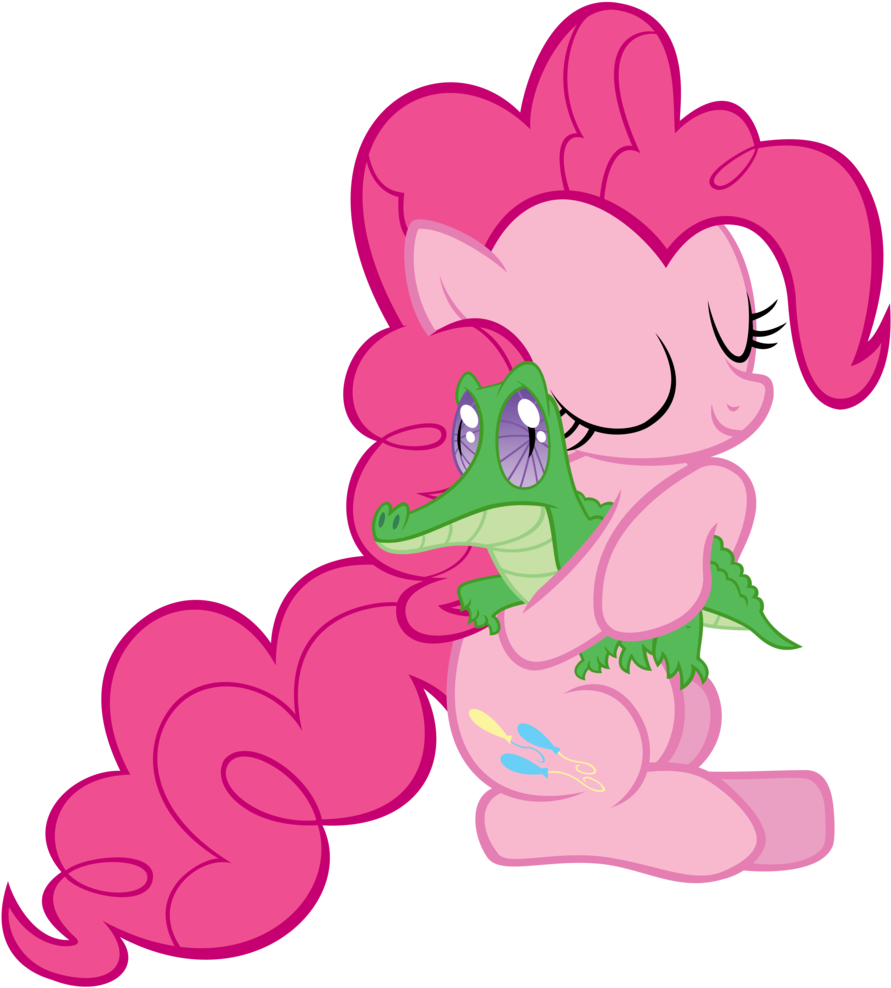 Absurd Res Artist Thatsgrotesque Dead Source - Pinkie Pie Hugging Gummy (957x1024)
